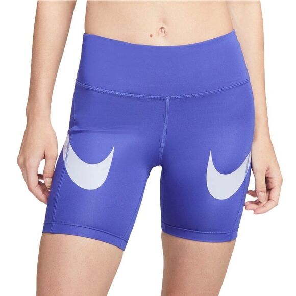 🆕 NIKE Fast Dri-FIT Mid-Rise Swoosh Running Shorts Size XS NWT - Picture 1 of 7